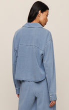 Z Supply | Cropped Reese Denim Button Up | Vagabond | Apparel | Boutique