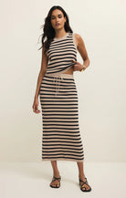 Z Supply | Emori Striped Skirt | Model | Vagabond | Apparel | Boutique