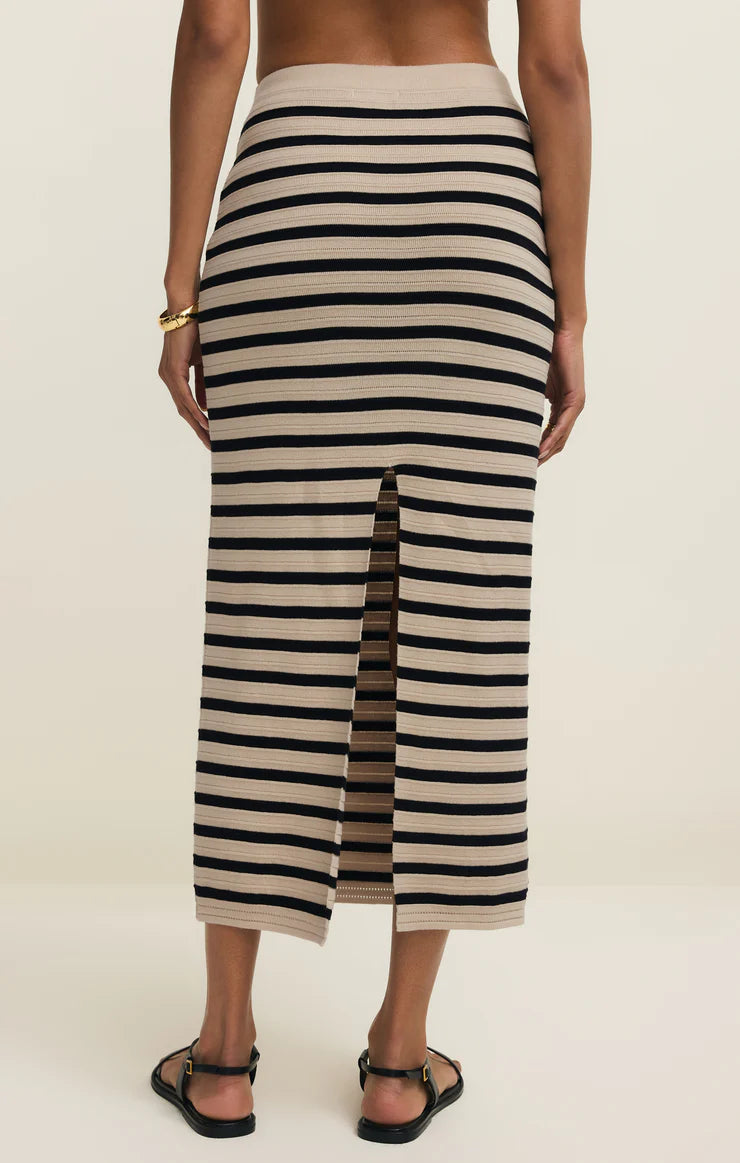 Z Supply | Emori Striped Skirt | Back | Vagabond | Apparel | Boutique