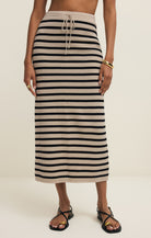 Z Supply | Emori Striped Skirt | Front | Vagabond | Apparel | Boutique