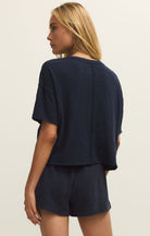 Z Supply | Everyday Pocket Tee | Eclipse | Back | Vagabond | Apparel | Boutique