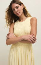 Z Supply | Juniper Maxi Dress | Pineapple | Close | Vagabond | Apparel | Boutique