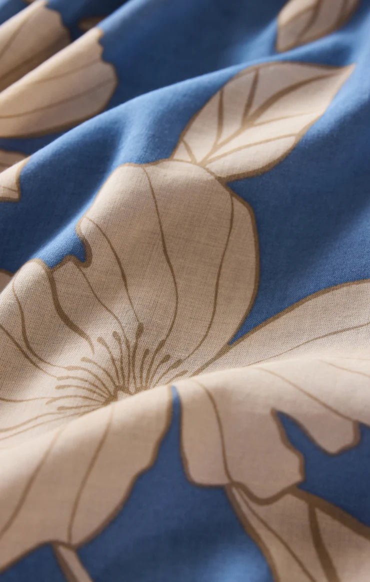 Z Supply | Lorna Bloom Floral Mini Skirt | Close | Vagabond | Apparel | Boutique