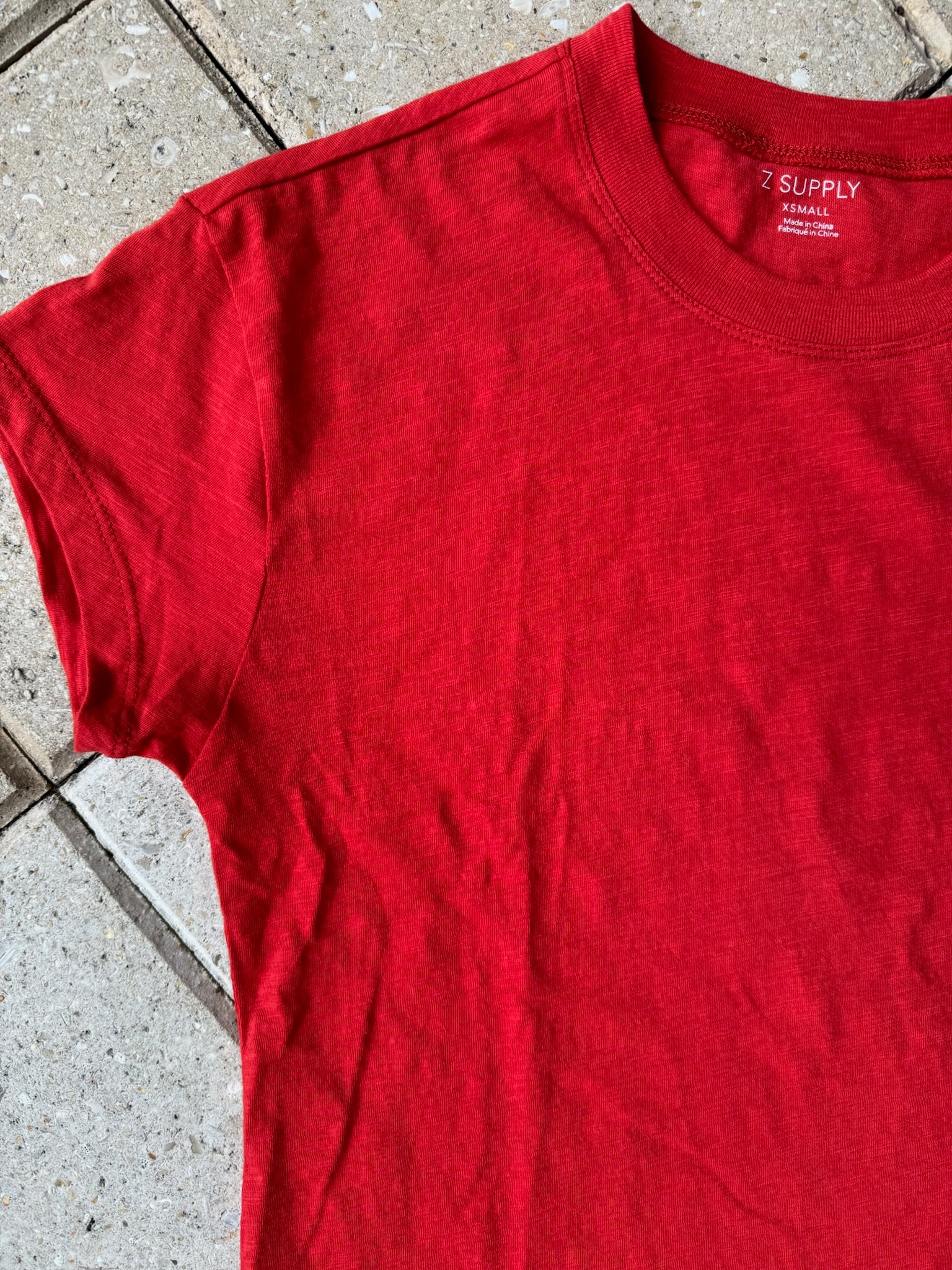 Z | Supply | Modern | Slub | Tee | Front | Vagabond | Apparel | Boutique