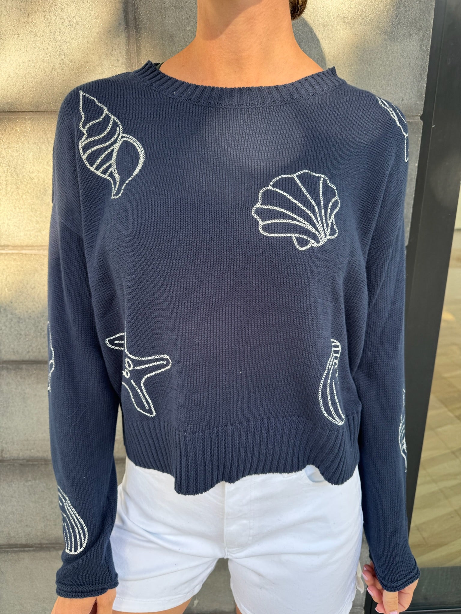 Z Supply | Paradise Reef Sienna Sweater | Close | Vagabond | Apparel | Boutique