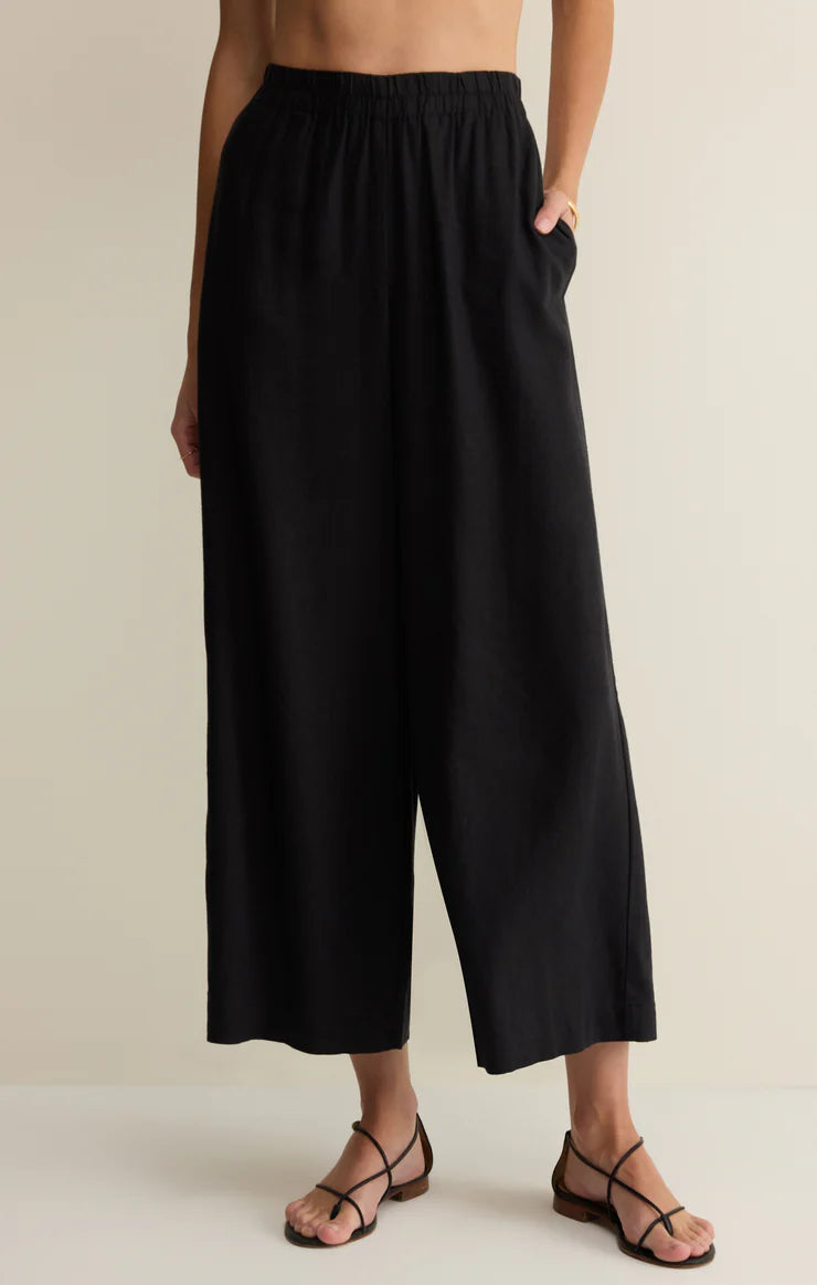 Z Supply | Scout Linen Pant | Black | Vagabond | Apparel | Boutique