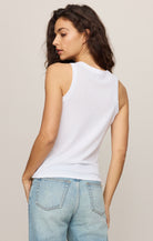 Z Supply | Select Tank | White | Back | Vagabond | Apparel | Boutique