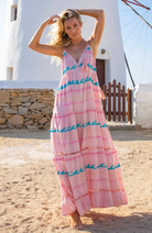 Zaimara | Cinque Terre Embroidered Dress | Vagabond | Apparel | Boutique