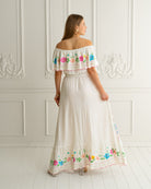 Zaimara | Sevilla Off The Shoulder | Back | Model | Vagabond | Apparel | Boutique