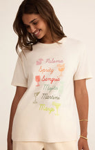 Z Supply Cocktails Boyfriend Tee | Vagabond Apparel Boutique