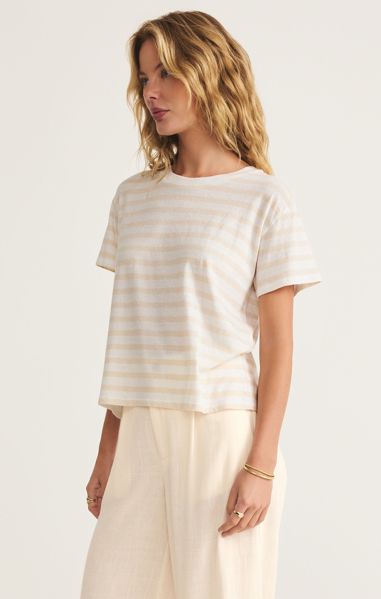 Z Supply Go To Stripe Tee | Vagabond Apparel Boutique