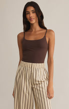 Z Supply Luxe Smooth Jersey Bodysuit | Vagabond Apparel Boutique