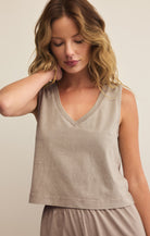 Z Supply Sloane V-Neck Top | Vagabond Apparel Boutique
