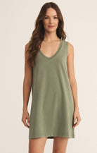 Z Supply Sloane V-Neck Mini Dress | Vagabond Apparel Boutique