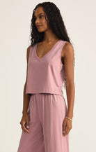 Z Supply Sloane V-Neck Top | Vagabond Apparel Boutique