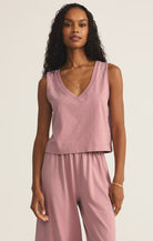 Z Supply Sloane V-Neck Top | Vagabond Apparel Boutique