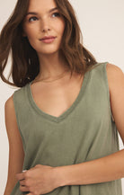 Z Supply Sloane V-Neck Mini Dress | Vagabond Apparel Boutique