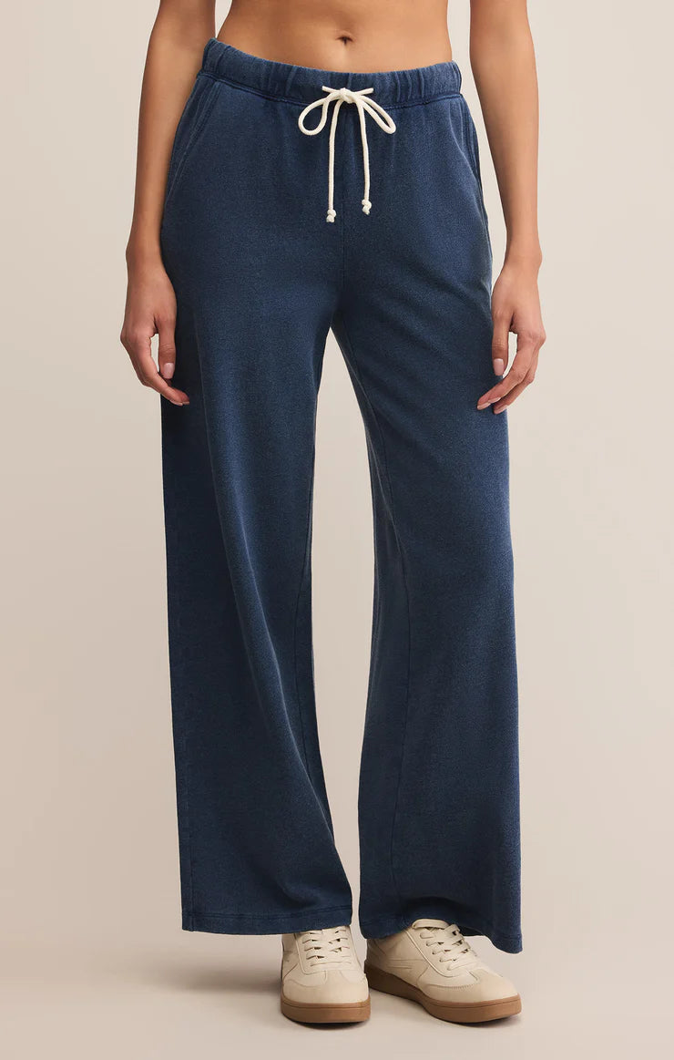 Z Supply | Hunter Knit Denim Pant | Indigo | Vagabond | Apparel | Boutique