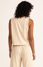 Zsupply | Sloane | Jersey | Muscle | Panna | Cotta | Back | Vagabond | Apparel | Boutique