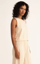 Zsupply | Sloane | Jersey | Muscle | Panna | Cotta | Side | Vagabond | Apparel | Boutique