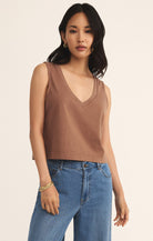 Z Supply Sloane V-Neck Top | Vagabond Apparel Boutique