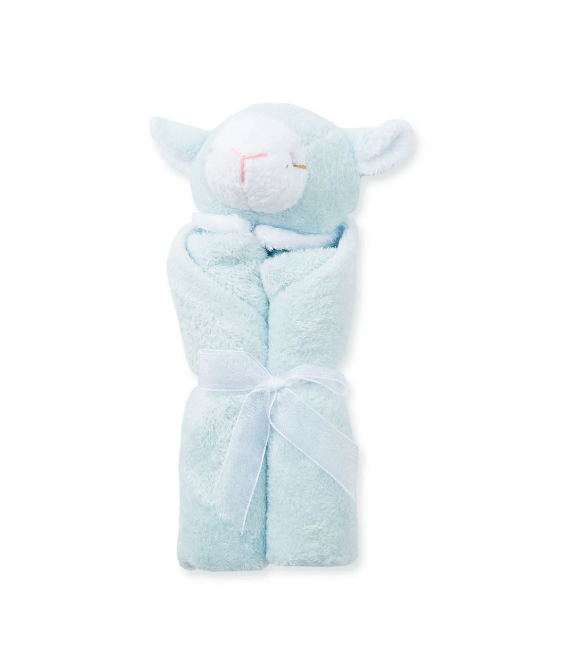 Angel Dear | Lamb Blankie | Blue | Rolled | Vagabond | Apparel | Boutique