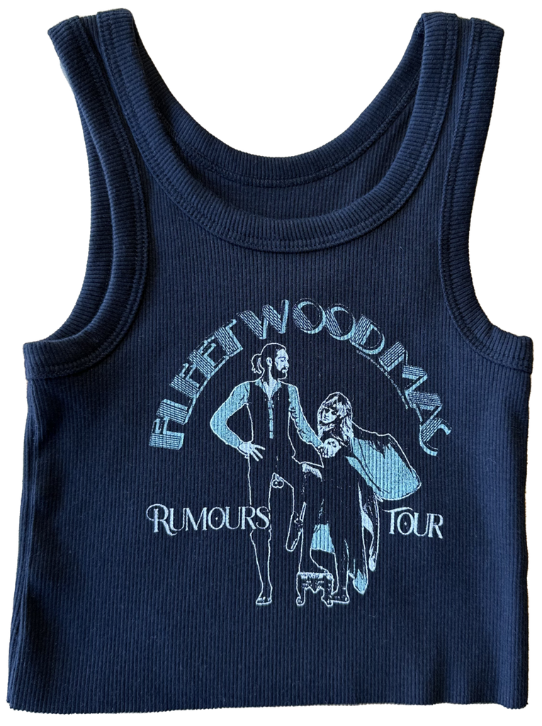 Rowdy Sprouts Fleetwood Mac Tank Black | Vagabond Apparel Boutique