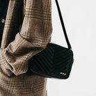 Pretty Simple | Coco Quilted Camera Crossbody | Black | Vagabond | Apparel | Boutique
