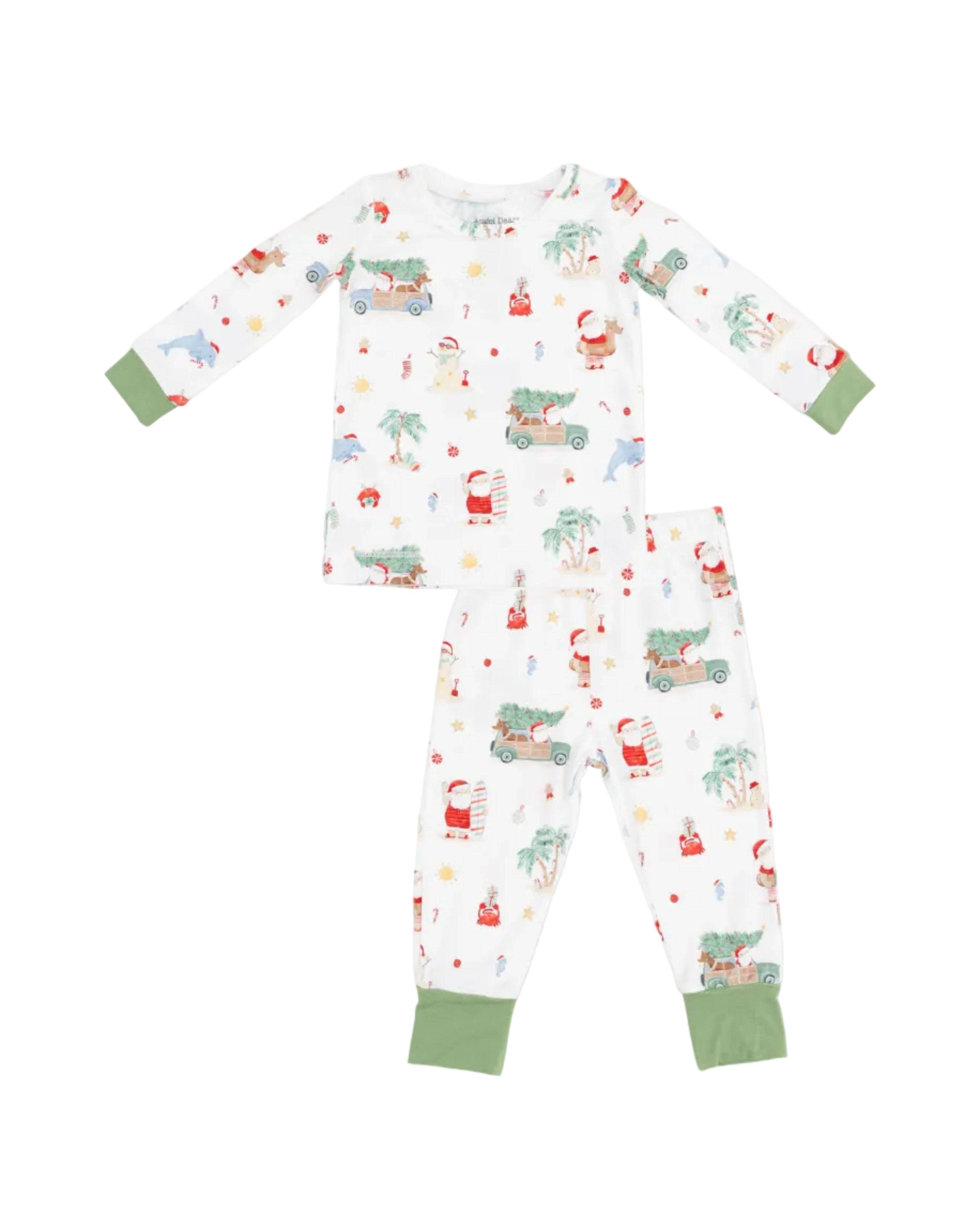 Angel Dear Beach Christmas LS Lounge Set
