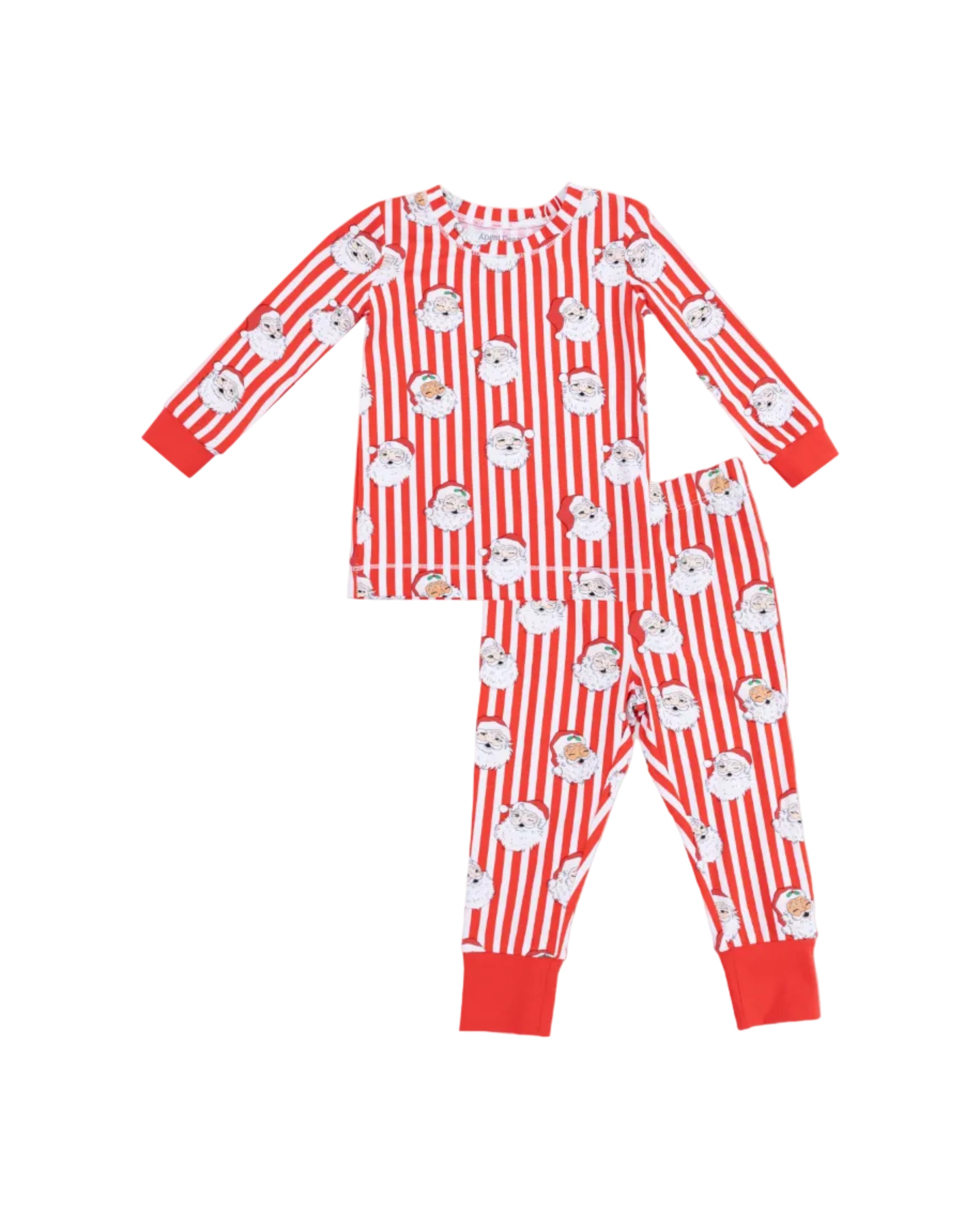 Angel Dear Vintage Santa Stripe LS Lounge Set
