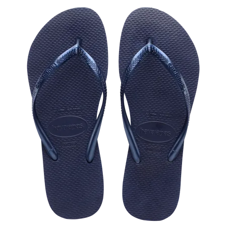 Havaianas Slim Flip Flops Navy