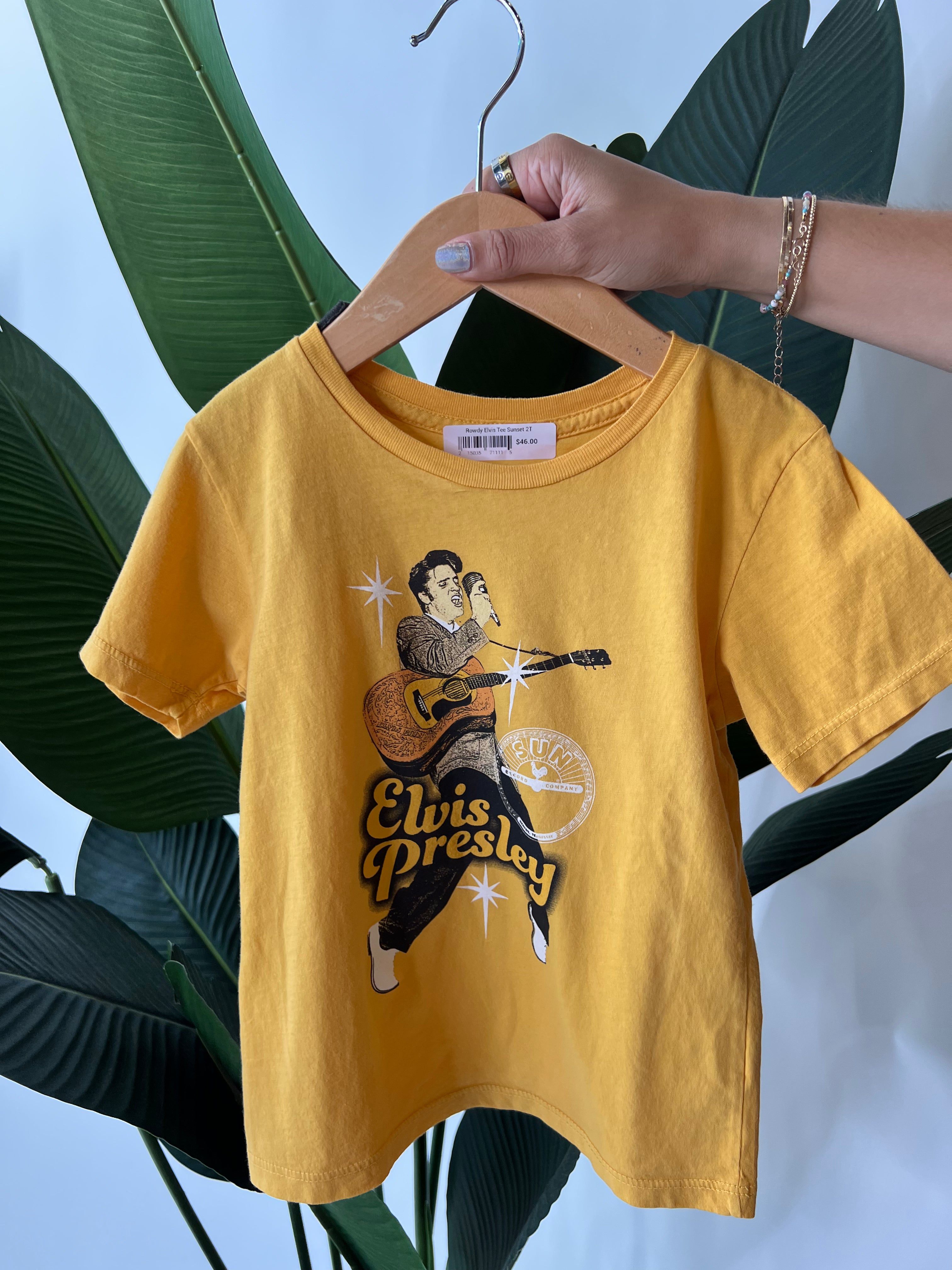 Rowdy Sprouts Sun Records Elvis Presley Tee
