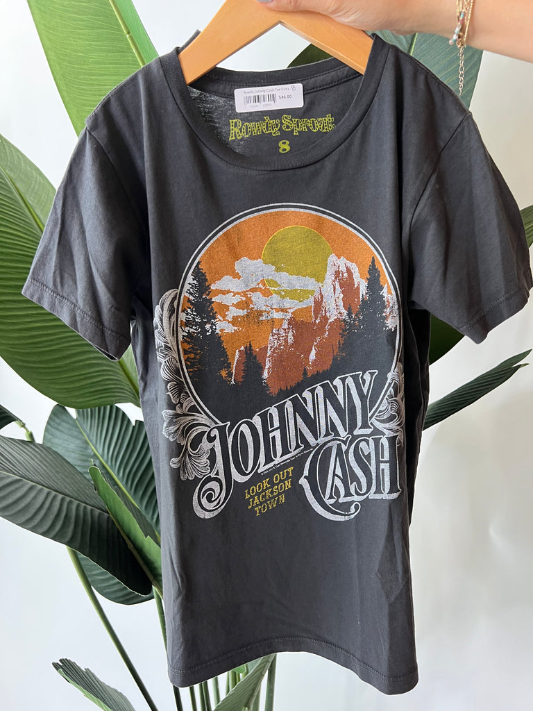 Rowdy Sprouts Johnny Cash Tee