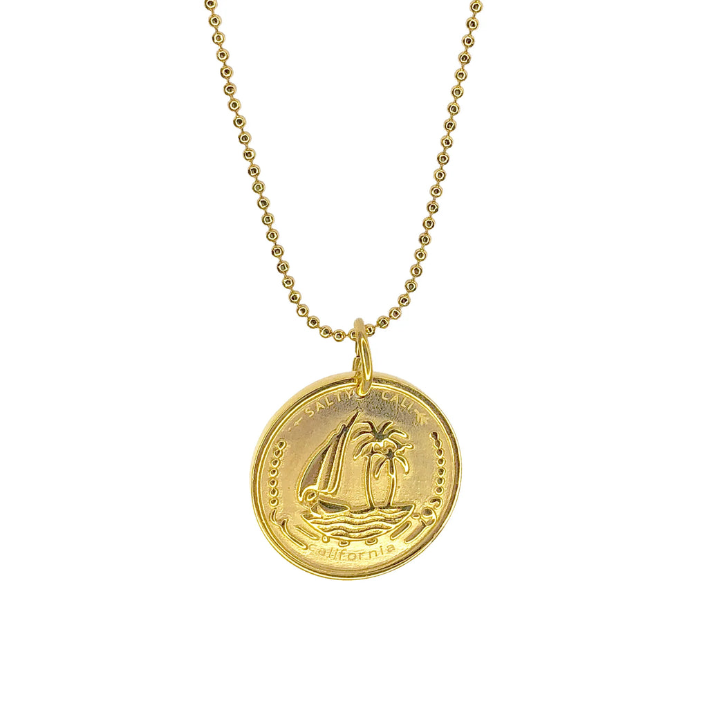 Salty Cali Token Necklace