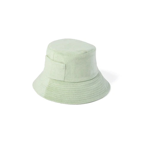 Lack of Color Wave Bucket Hat Mint Terry
